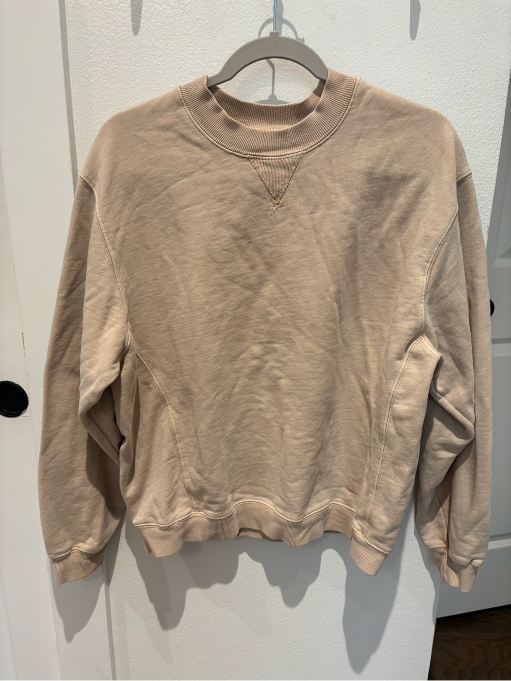 PacSun Men's Crewneck Sweatshirt in Beige